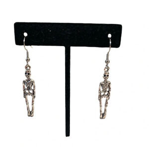 NWT 3 for $20 Silver Skeleton Dangle Fashion Pierced Earrings “you pick 3”